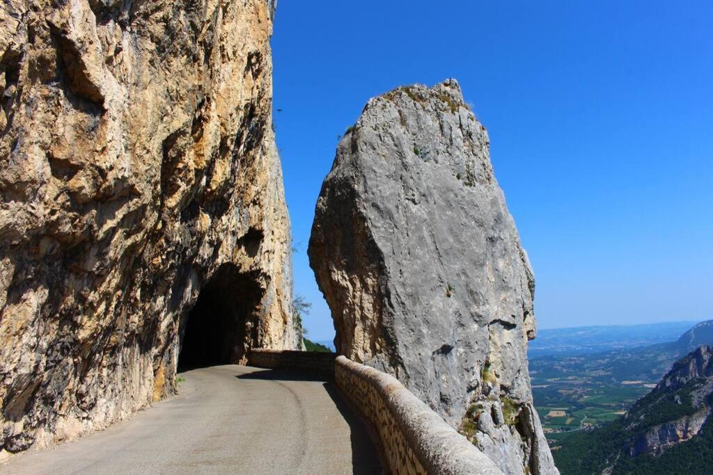 Studio** Cle Des Champs Au Pied Du Vercors Saint-Laurent-en-Royans エクステリア 写真